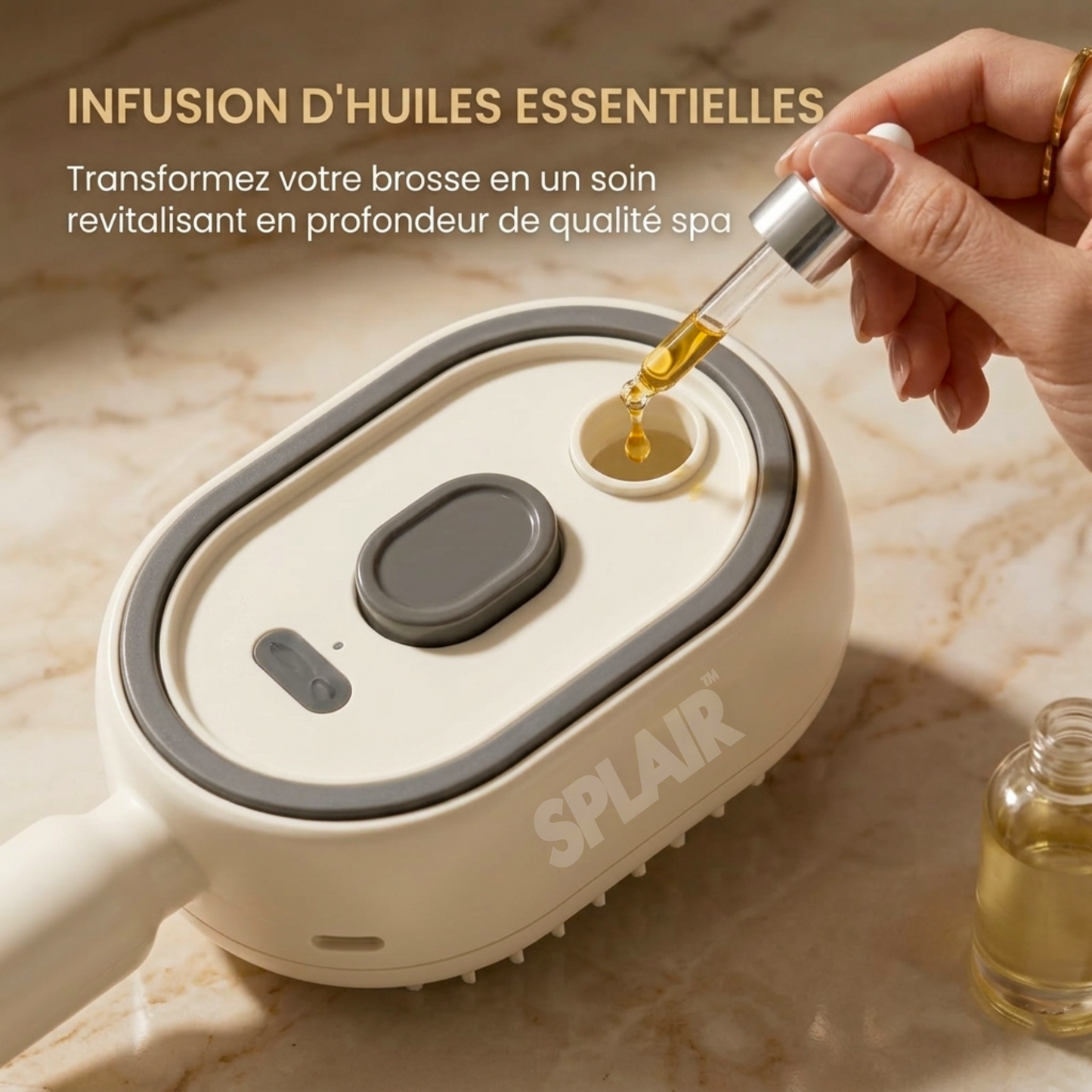 Brosse Lissante à vapeur