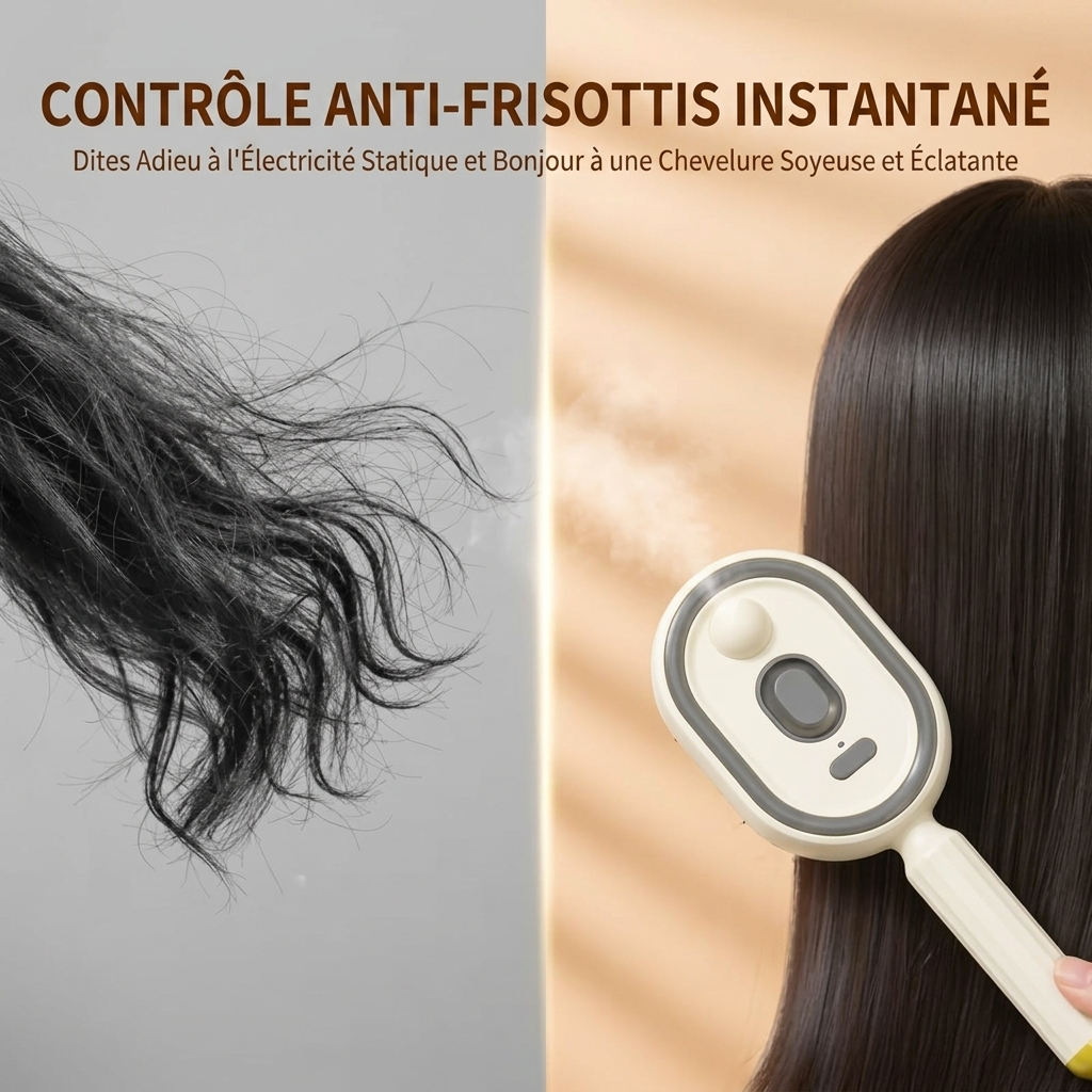 Brosse Lissante à vapeur